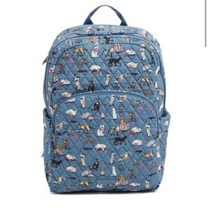 NWT- Vera Bradley cat large backpack